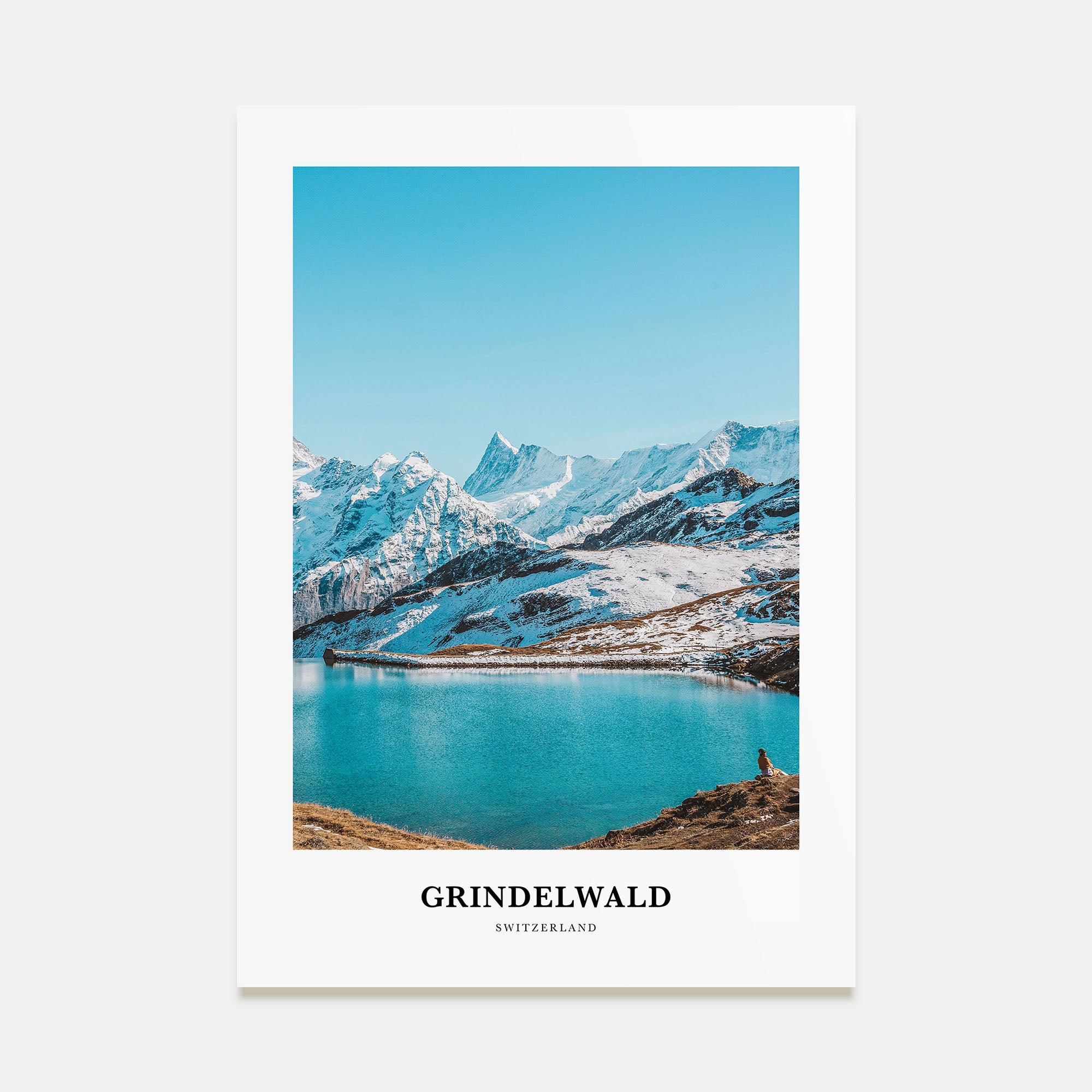 Grindelwald Portrait Color Poster