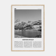 Grindelwald Travel B&W Poster
