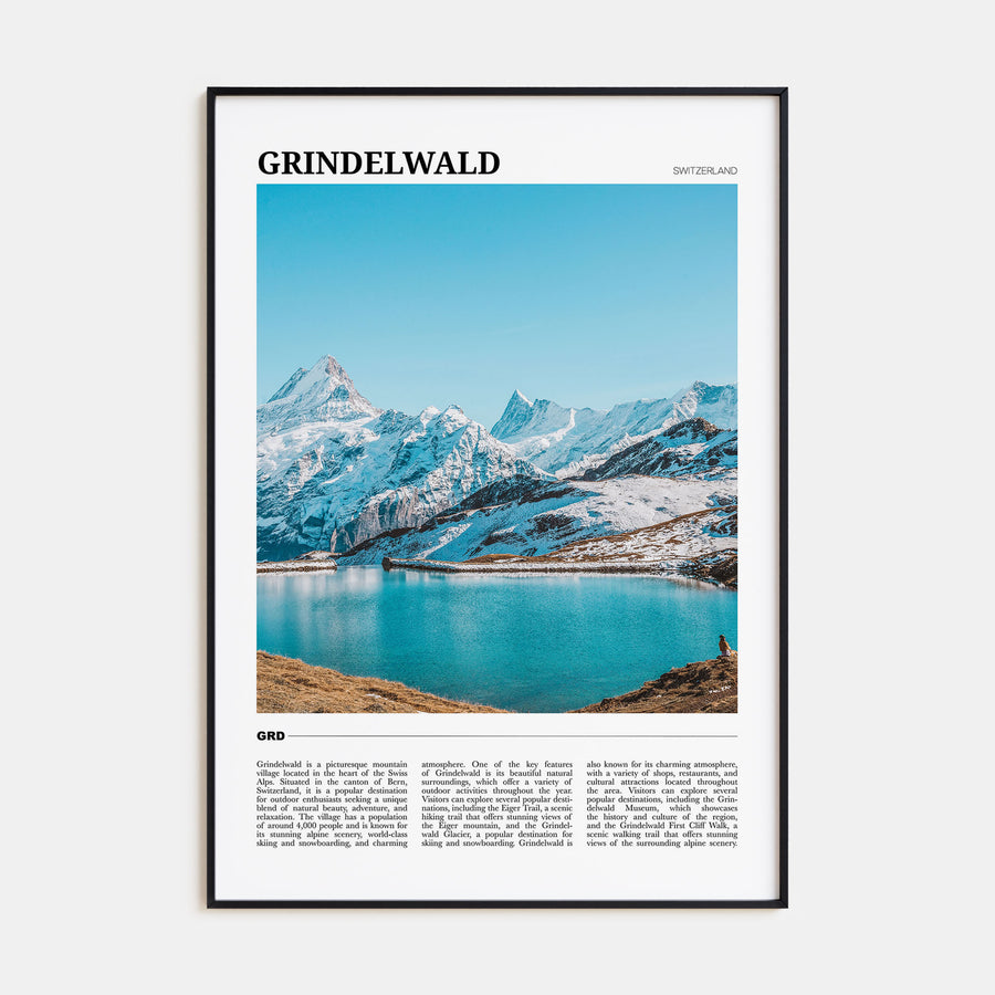 Grindelwald Travel Color Poster