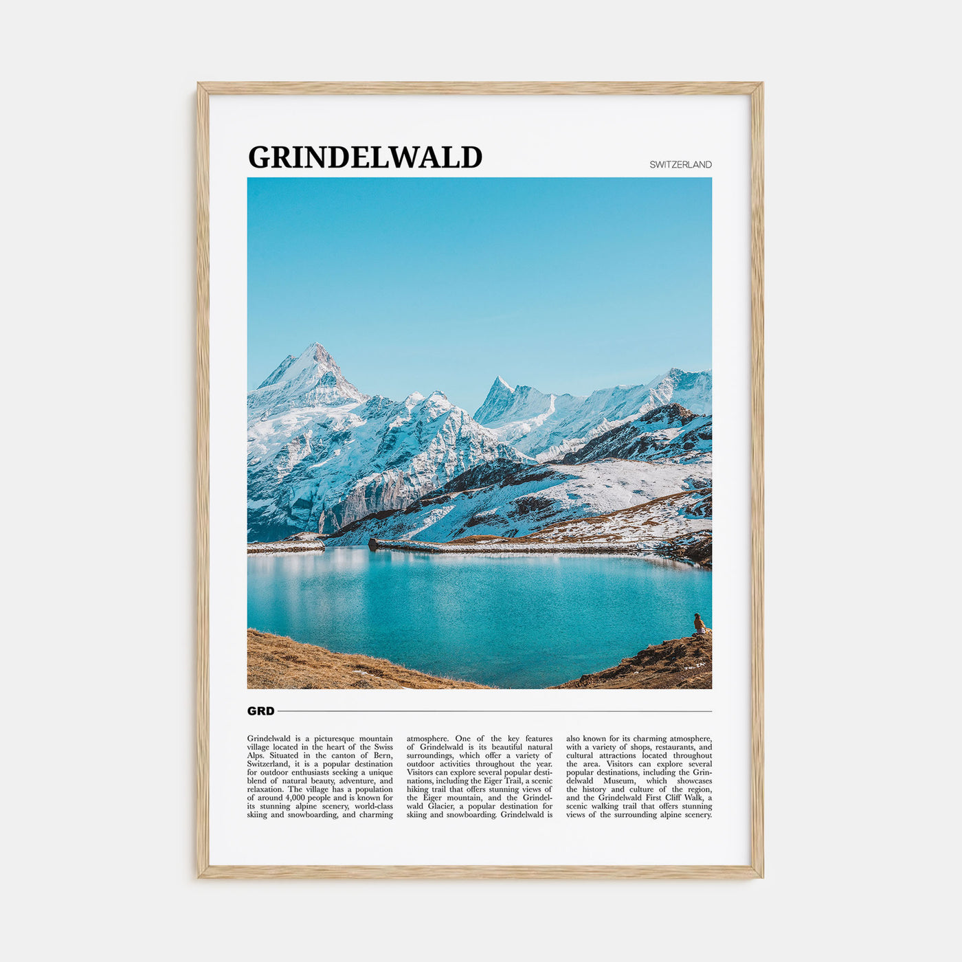 Grindelwald Travel Color Poster