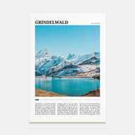 Grindelwald Travel Color Poster