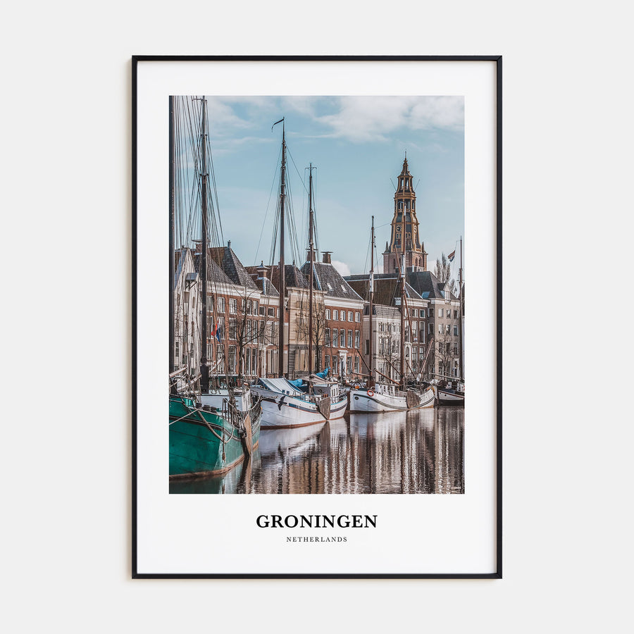 Groningen Portrait Color Poster