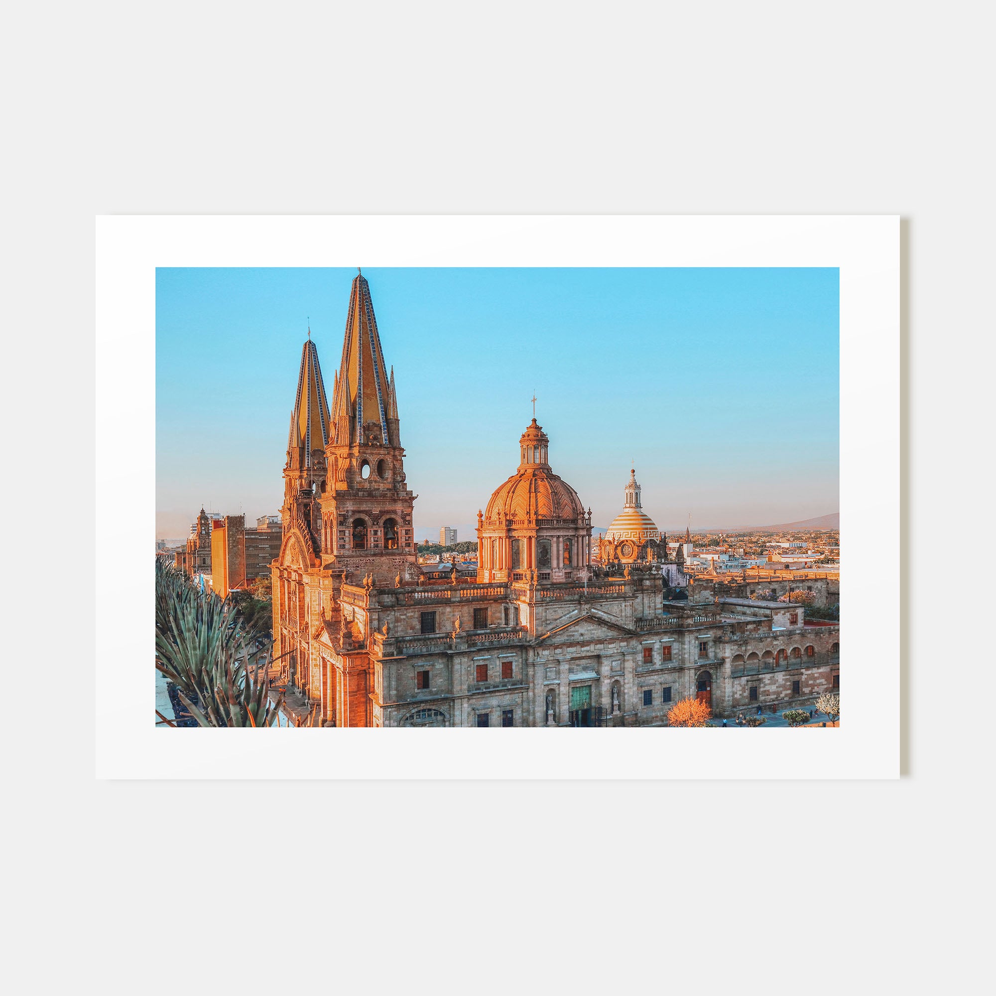 Guadalajara Landscape Color Poster