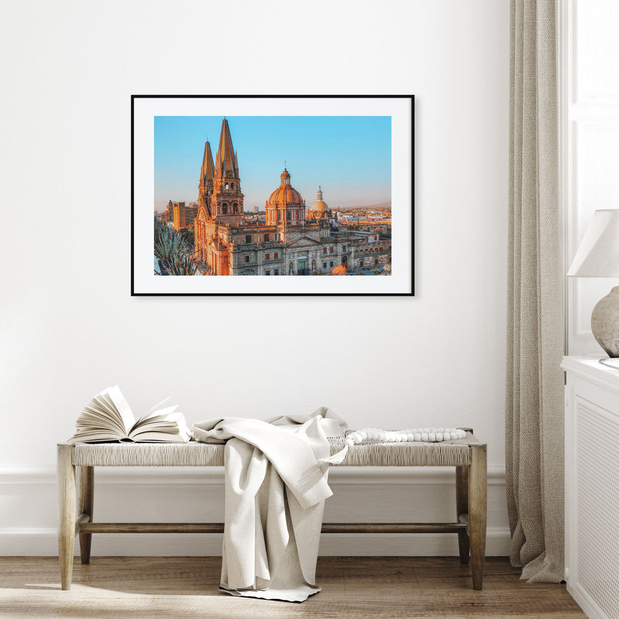Guadalajara Landscape Color Poster