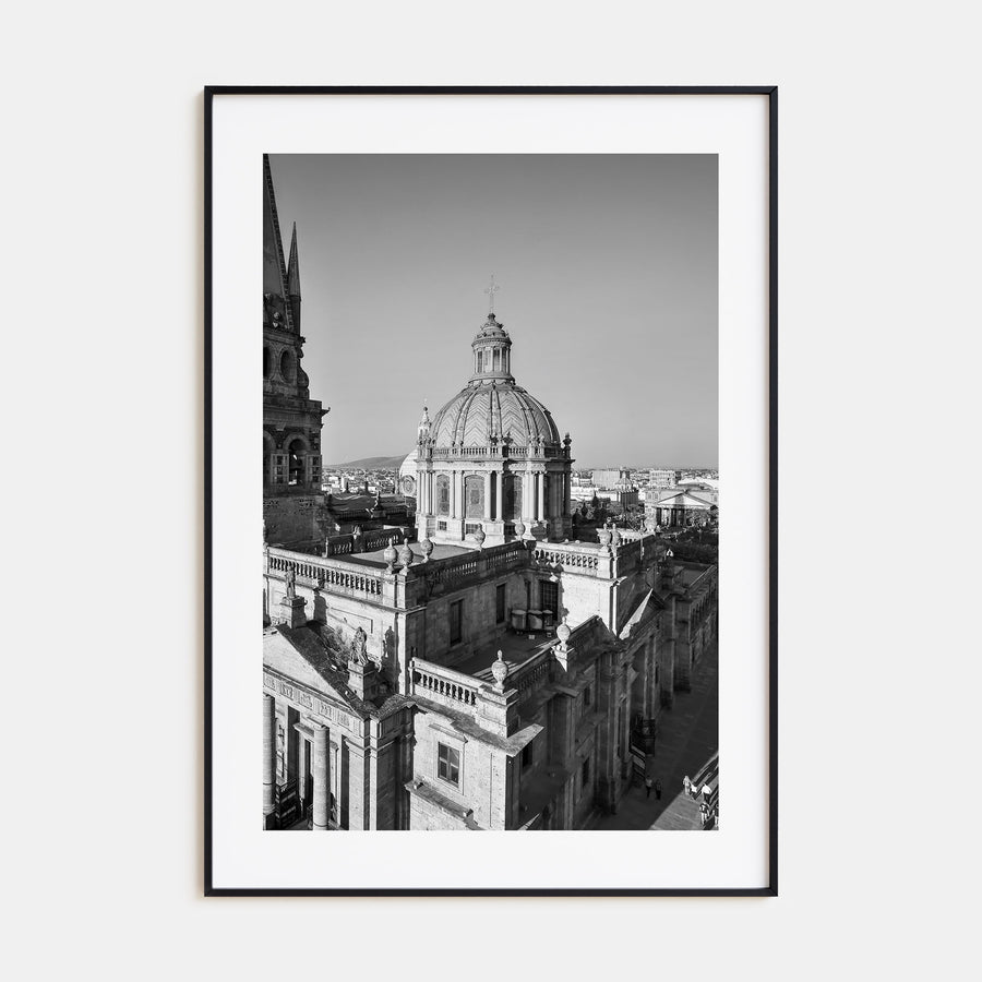 Guadalajara Photo B&W Poster