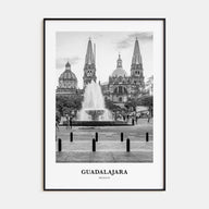 Guadalajara Portrait B&W No 1 Poster
