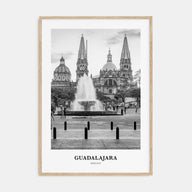Guadalajara Portrait B&W No 1 Poster