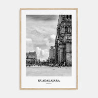 Guadalajara Portrait B&W No 2 Poster