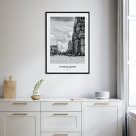 Guadalajara Portrait B&W No 2 Poster