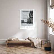 Guadalajara Portrait B&W No 2 Poster