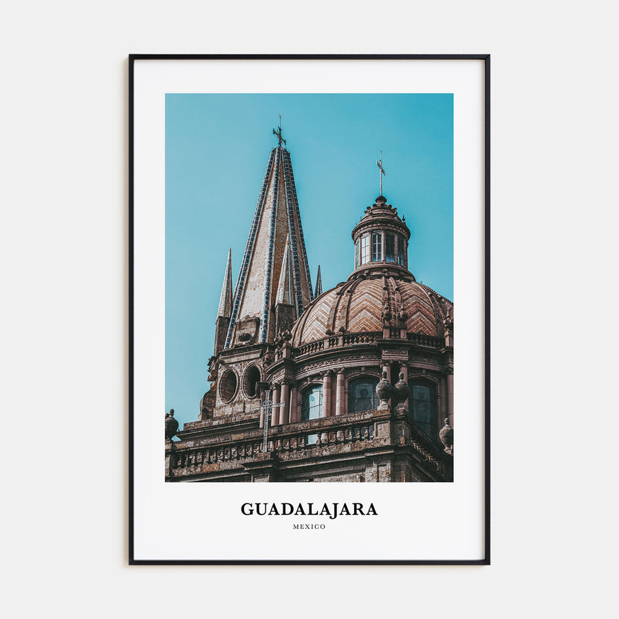 Guadalajara Portrait Color Poster