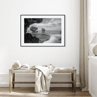 Guam Landscape B&W Poster