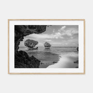Guam Landscape B&W Poster