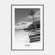 Guam Portrait B&W Poster