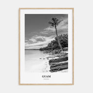 Guam Portrait B&W Poster