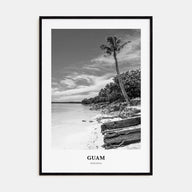Guam Portrait B&W Poster