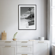 Guam Portrait B&W Poster