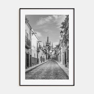 Guanajuato City Photo B&W Poster