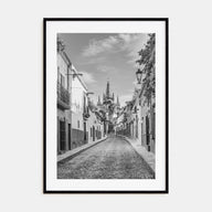 Guanajuato City Photo B&W Poster