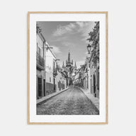 Guanajuato City Photo B&W Poster
