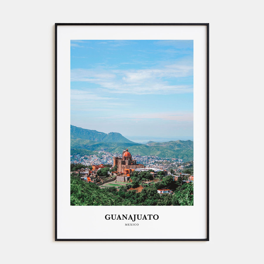 Guanajuato City Portrait Color No 1 Poster