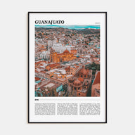 Guanajuato City Travel Color Poster