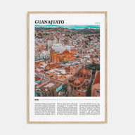 Guanajuato City Travel Color Poster