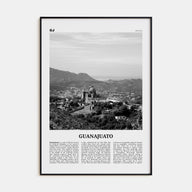 Guanajuato (State) Travel B&W Poster