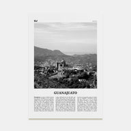 Guanajuato (State) Travel B&W Poster
