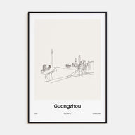 Guangzhou Drawn Poster