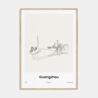 Guangzhou Drawn Poster