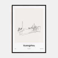 Guangzhou Drawn Poster