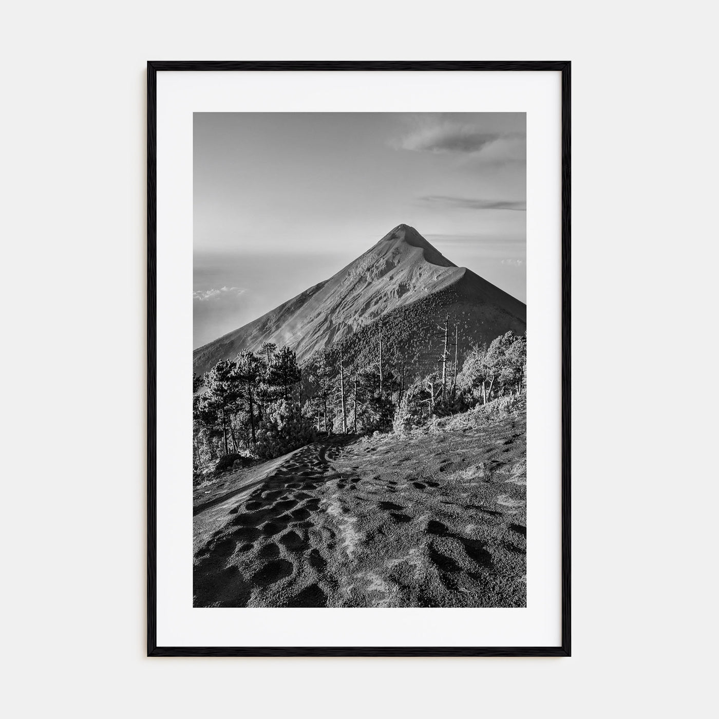 Guatemala Photo B&W Poster