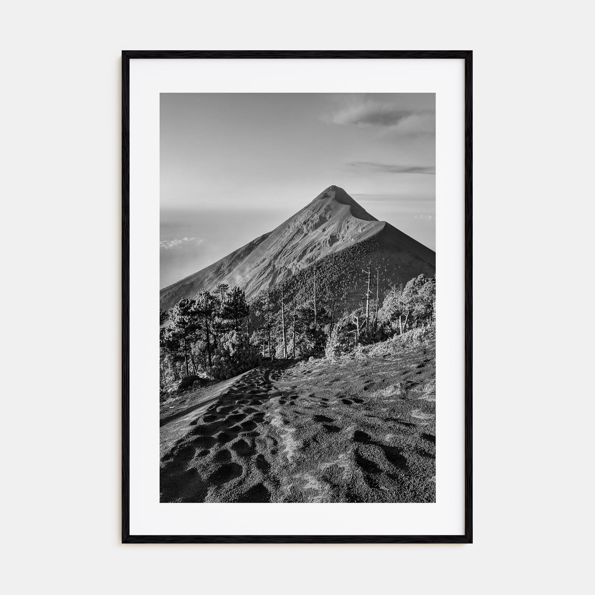 Guatemala Photo B&W Poster