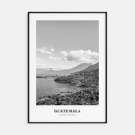 Guatemala Portrait B&W No 2 Poster
