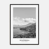Guatemala Portrait B&W No 2 Poster