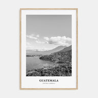 Guatemala Portrait B&W No 2 Poster