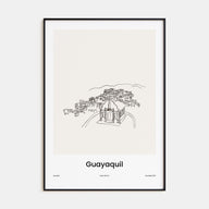 Guayaquil Drawn Poster