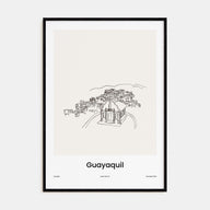 Guayaquil Drawn Poster