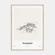 Guayaquil Drawn Poster