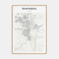 Guayaquil Map Portrait Poster