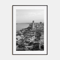 Guayaquil Photo B&W Poster