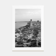 Guayaquil Photo B&W Poster