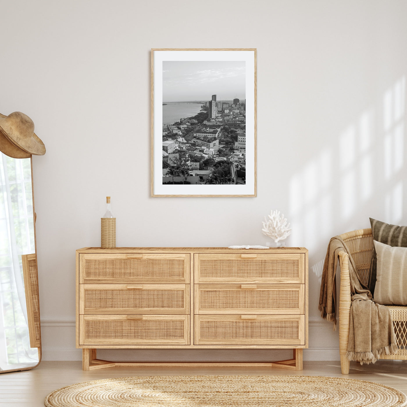 Guayaquil Photo B&W Poster