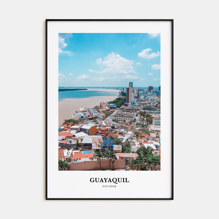 Guayaquil Portrait Color Poster
