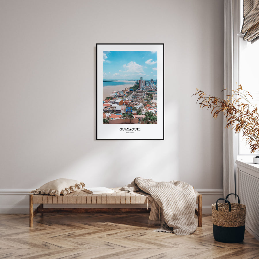 Guayaquil Portrait Color Poster