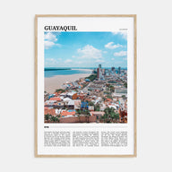 Guayaquil Travel Color Poster