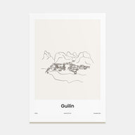 Guilin Drawn Poster