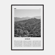 Guilin Travel B&W Poster