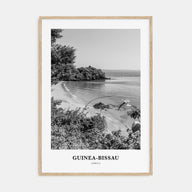 Guinea-Bissau Portrait B&W Poster